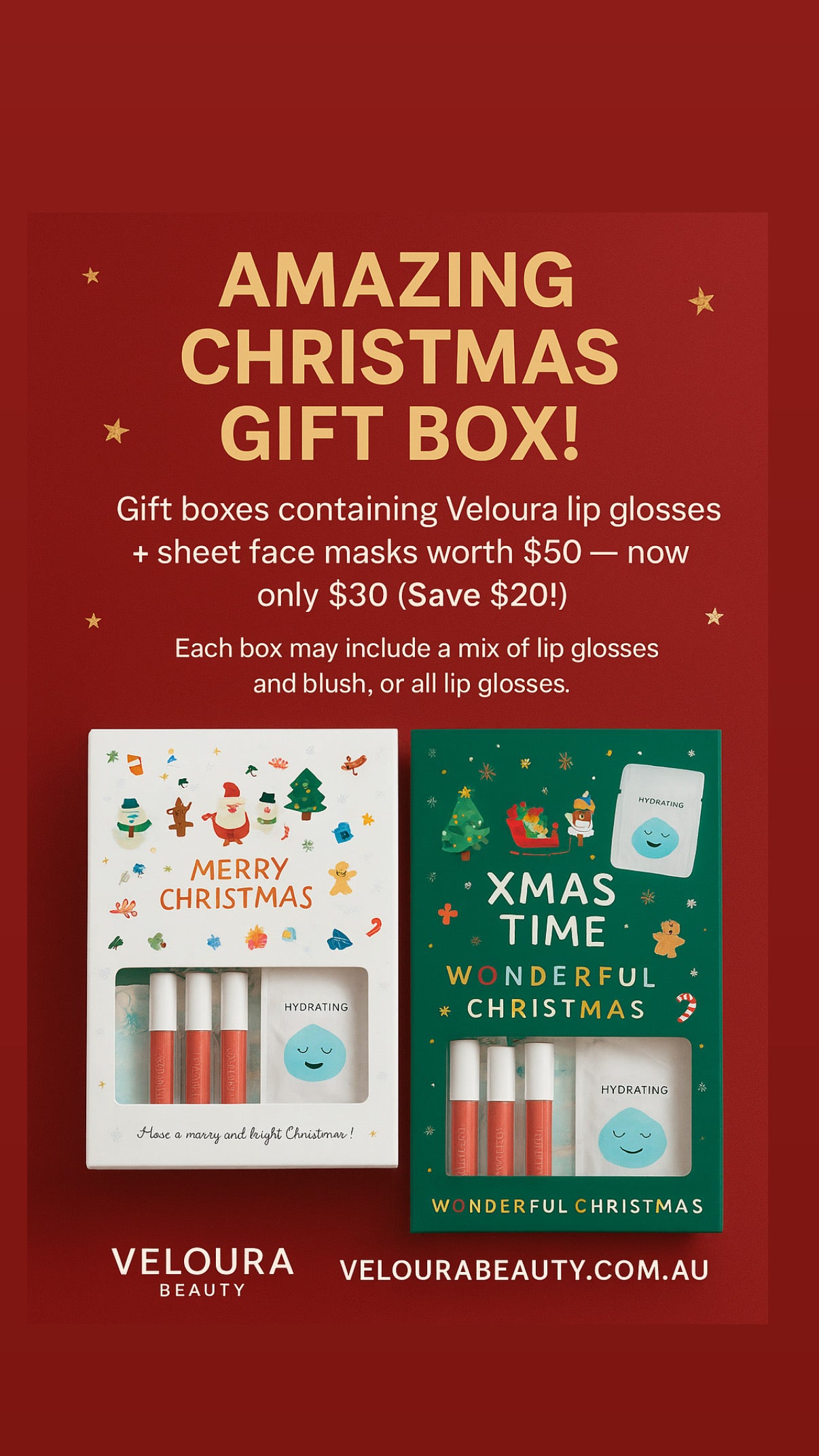 Christmas Gift Box - Veloura