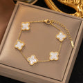 Lucky Clover Charm Bracelet