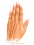 Petite Daisy Charm Ring
