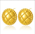Quilted Round Rope Border Studs
