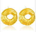 Ancient Donut Disc Studs