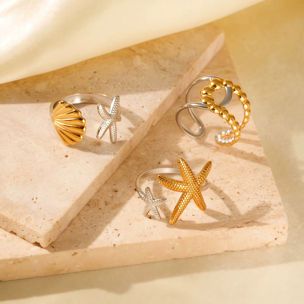 Gold Statement Ring Collection
