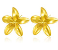 Layered Petal Flower Studs