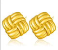Woven Square Knot Studs