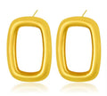 Rounded Rectangle Open Studs