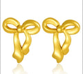Polished Loop Bow Studs