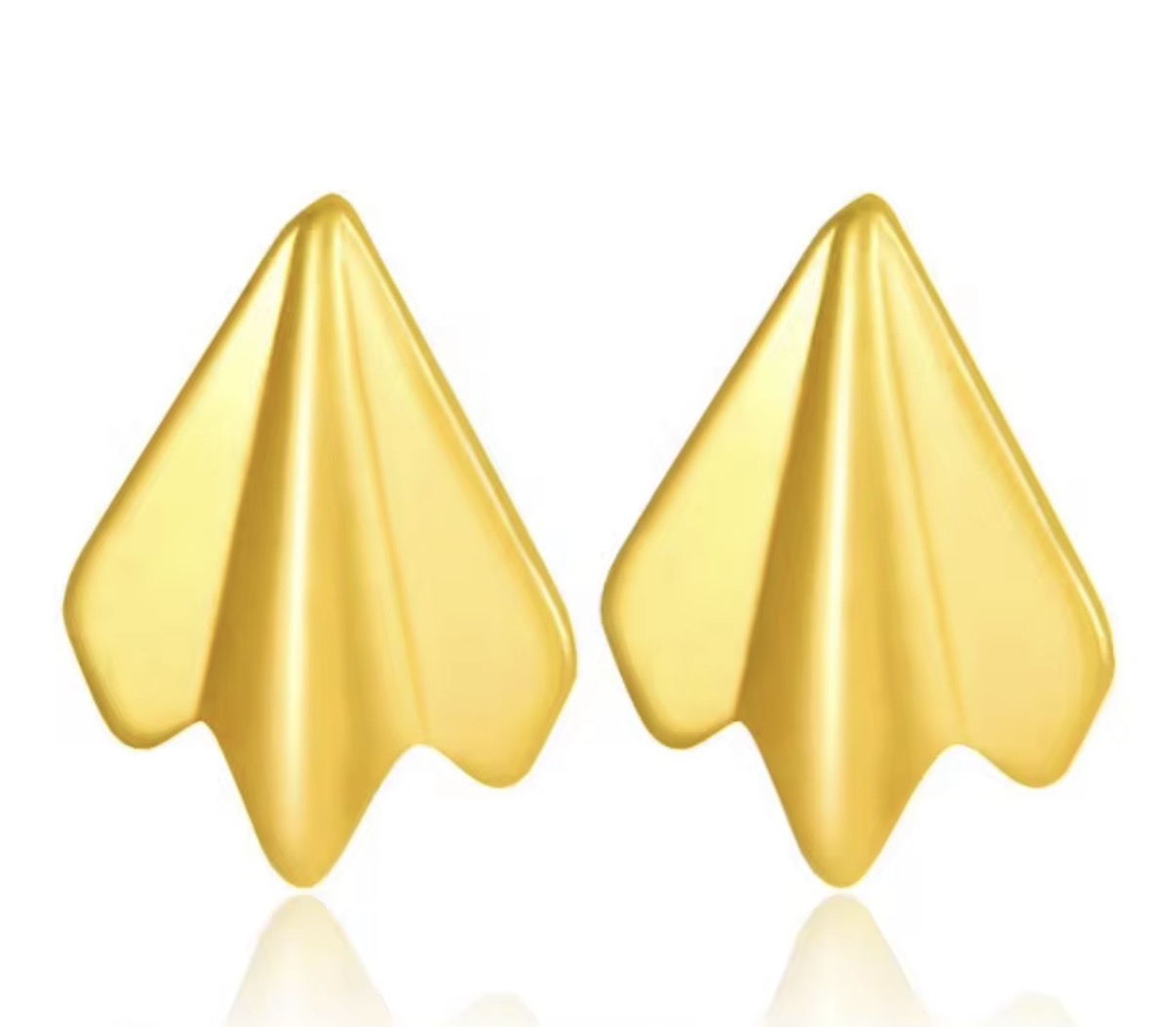 Origami Arrow Statement Studs