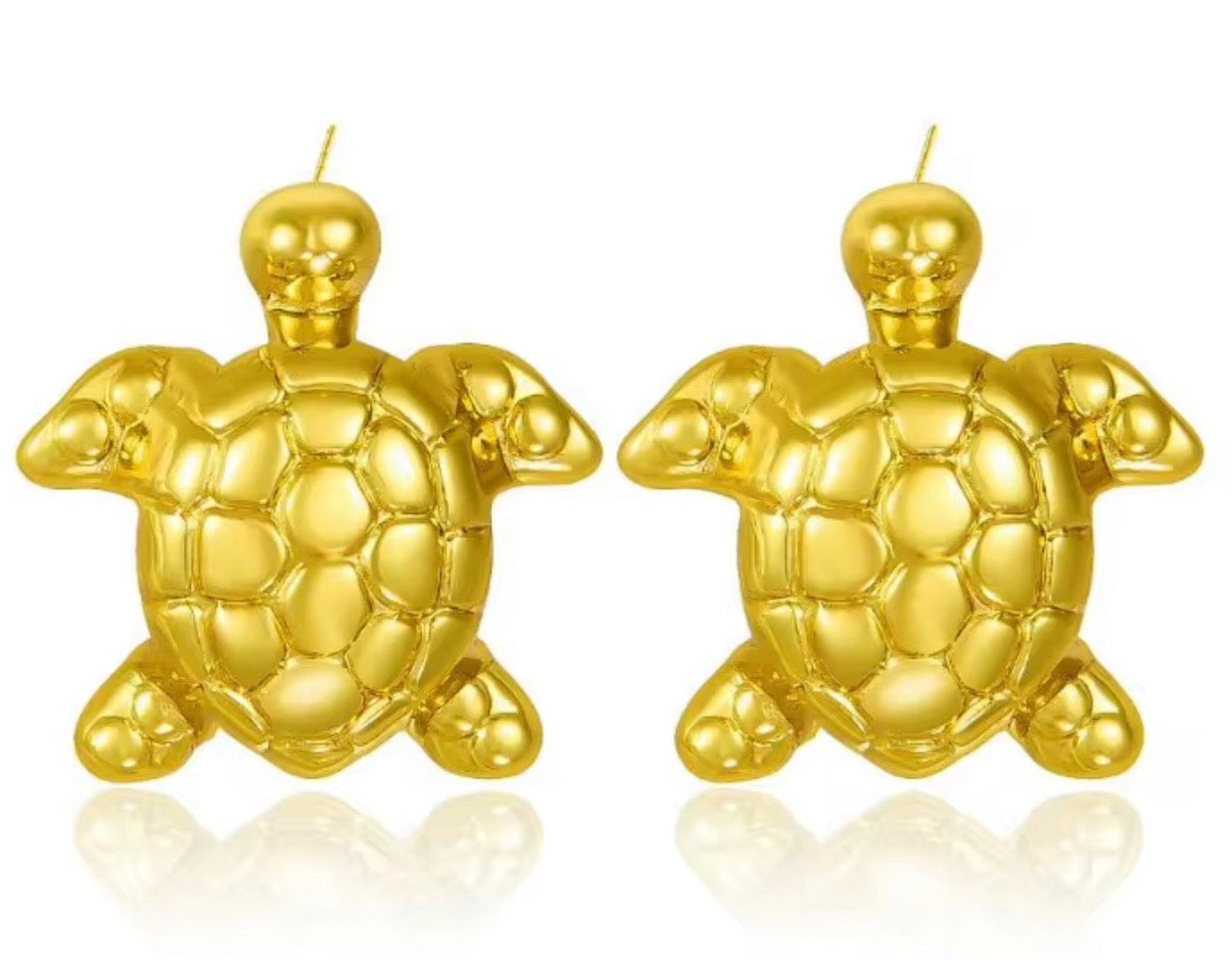 Sea Turtle Statement Studs