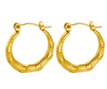 Classic Bamboo Round Hoops