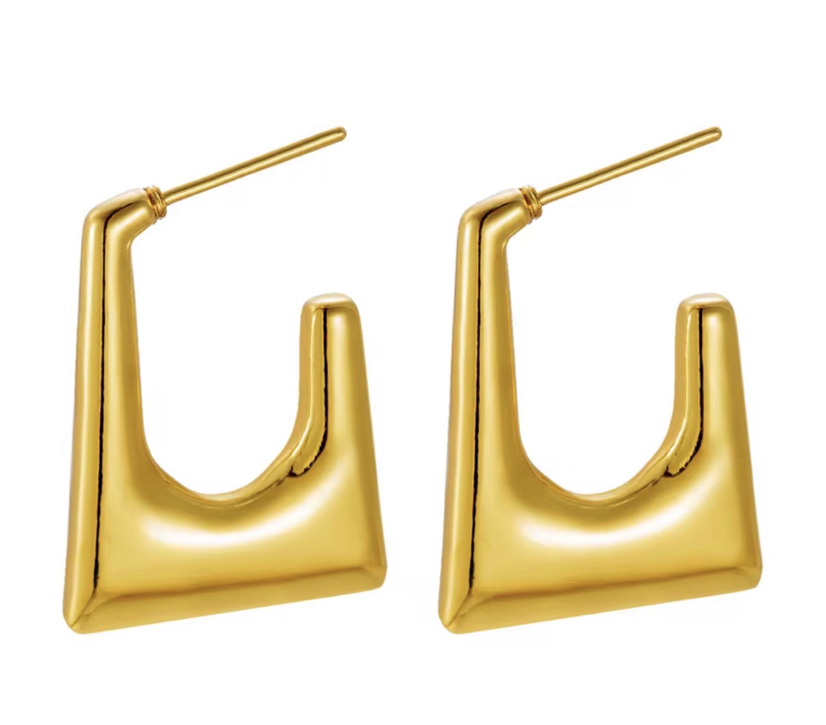 Modern Trapezoid U-Hoops