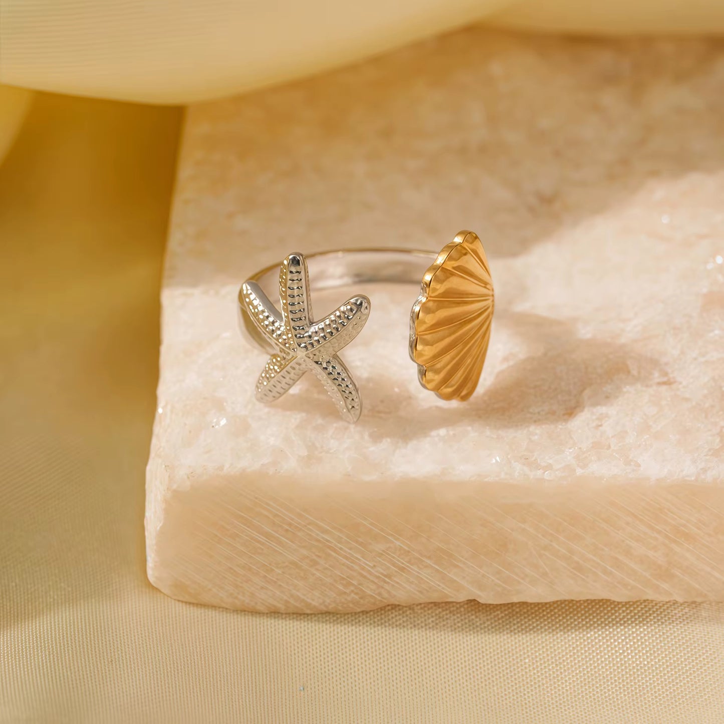 Gold Statement Ring Collection