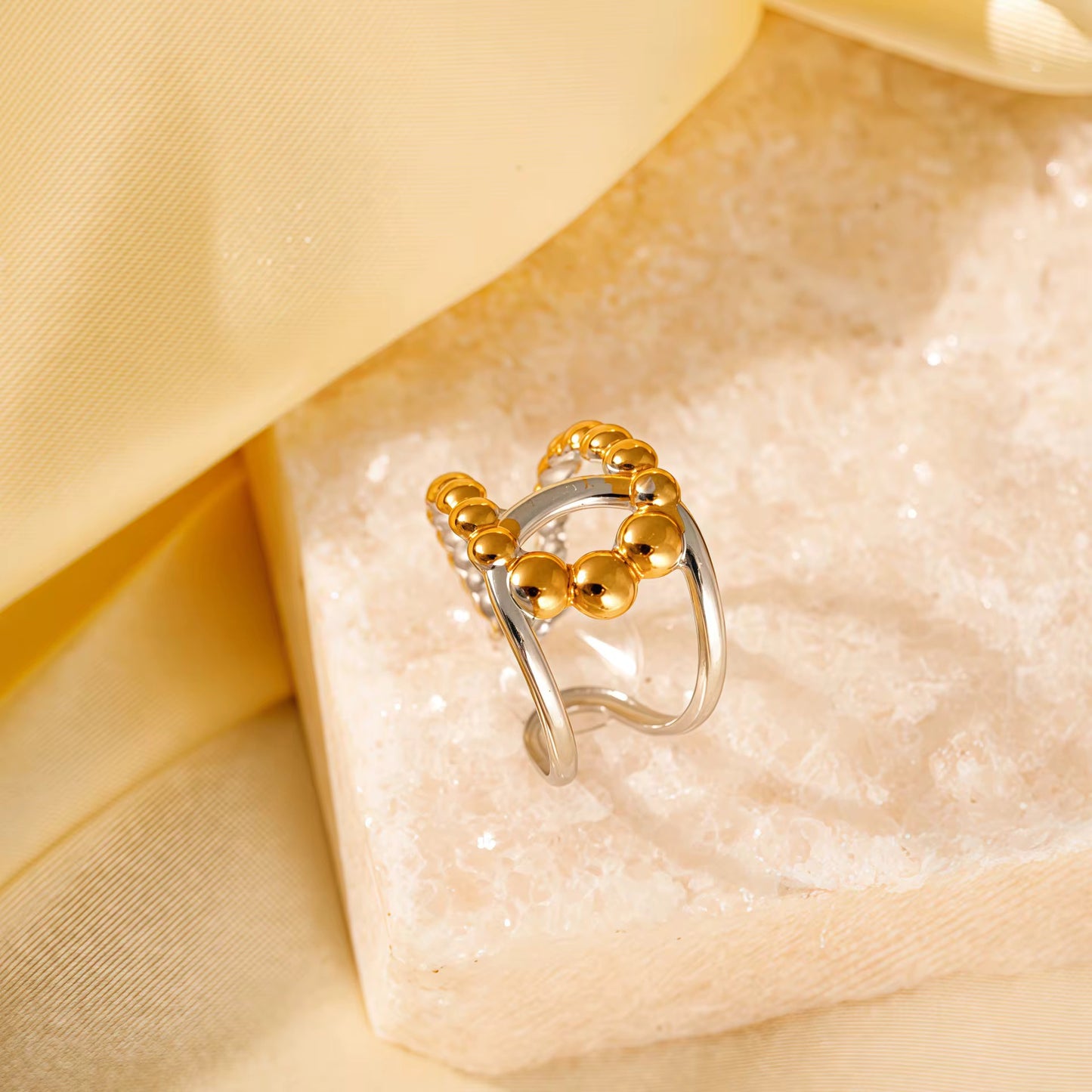 Gold Statement Ring Collection