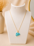 Coral Reef Tropical Fish Charm Necklace