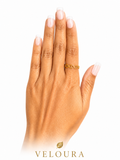 Crossed Kisses Eternity Band