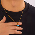 Veloura EverGlow Evil Eye Necklace