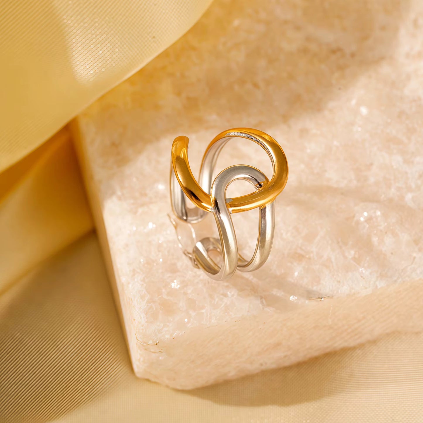 Gold Statement Ring Collection