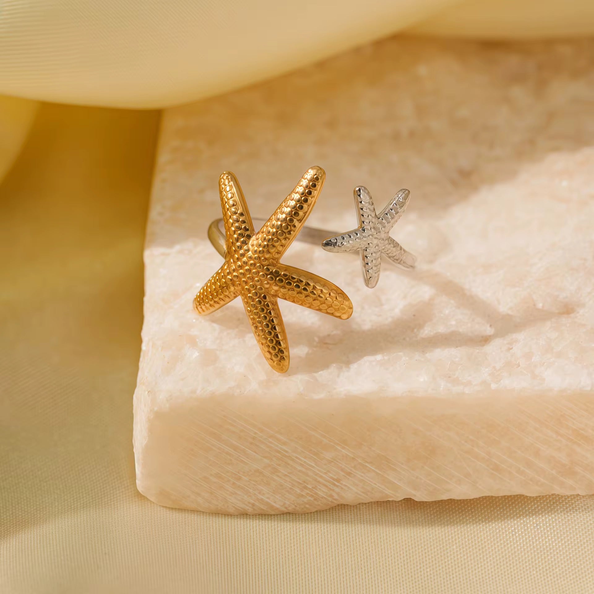 Gold Statement Ring Collection