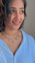 Gold Starfish Charm Necklace