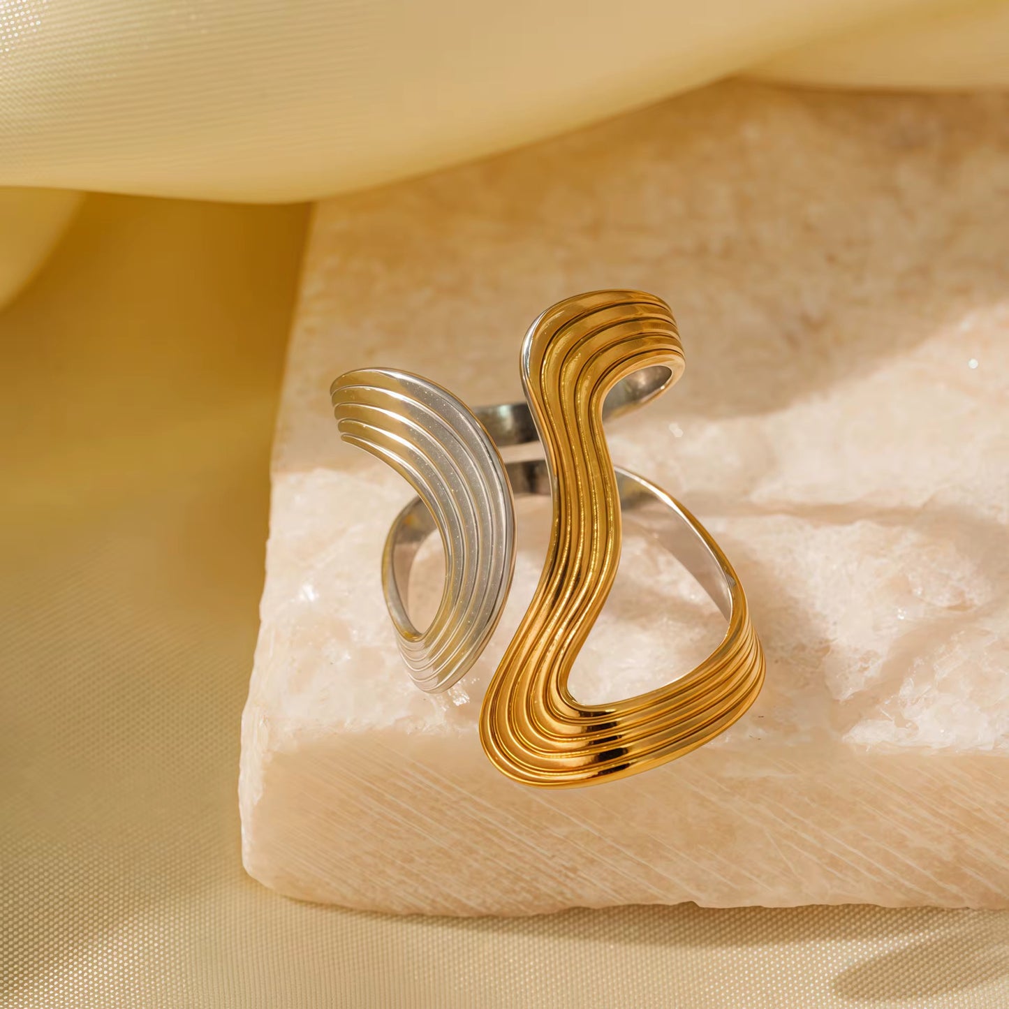 Gold Statement Ring Collection