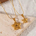 Gold Starfish Necklace Collection