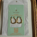 Smooth Tapered U-Hoop Earrings