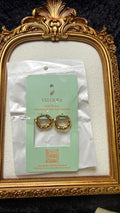 Molten Wavy Chunky Hoop Earrings