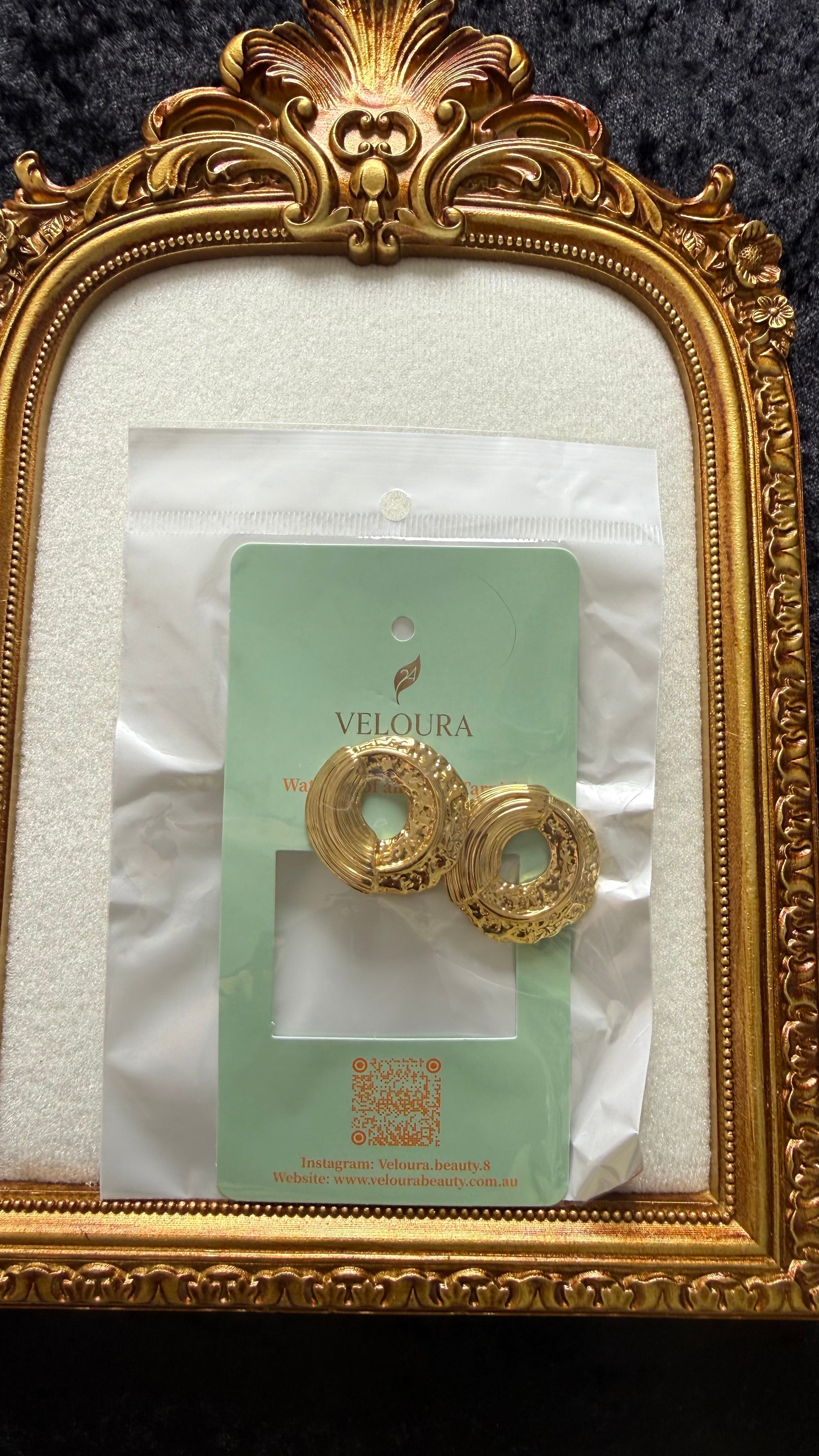 Filigree Wheel Disc Earrings