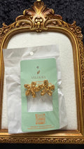 Floral Petal Cluster Earrings