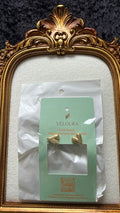 Tiny Puffed Heart Stud Earrings