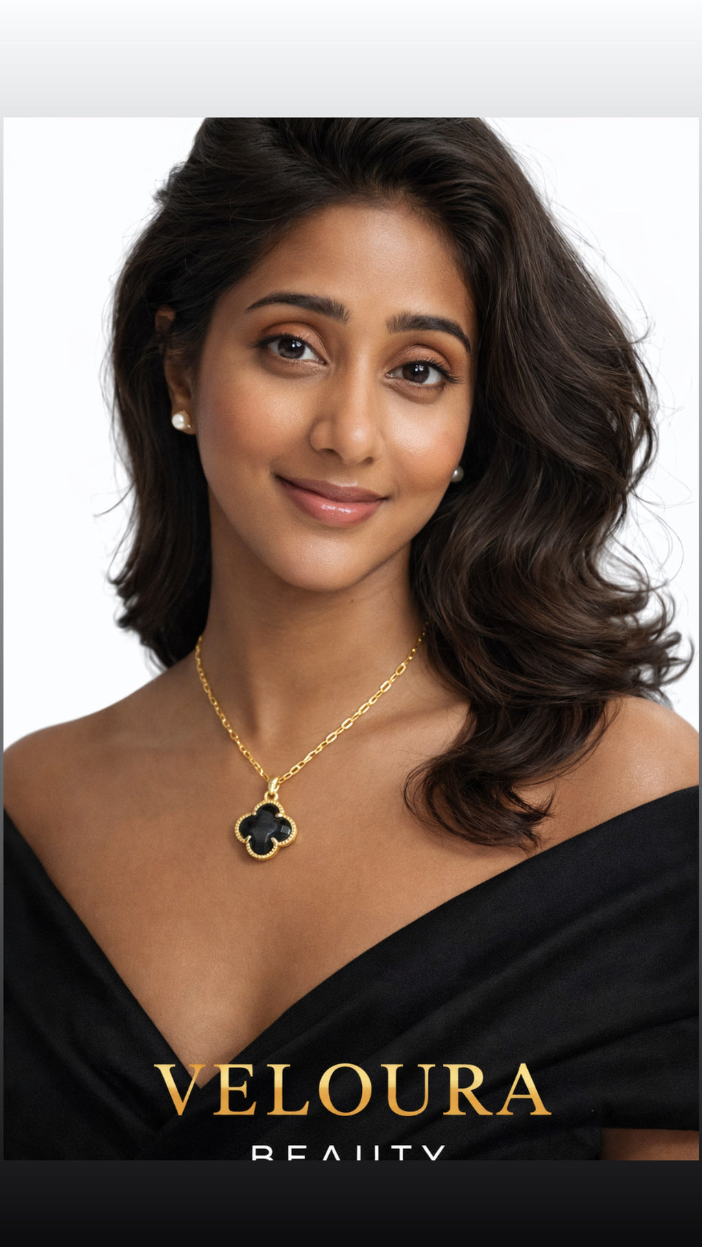 Gold Four-Leaf Clover Necklace