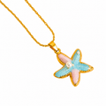 Pastel Starfish Necklace