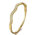 Crystal Wave Bangle