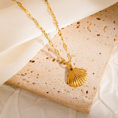 Gold Ocean Creatures Necklace Collection
