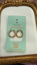 Veloura Luxe Link Hoops