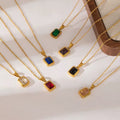 Veloura Luxe Gem Necklace Collection