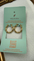 Veloura Vintage Twist Hoops